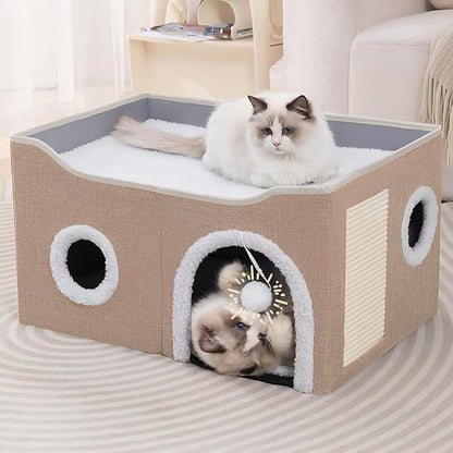 Cat Houses for Indoor Cats by Loyareal