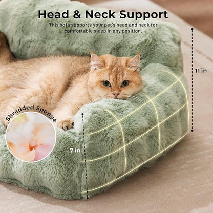 Small Dog Sofa - Orthopedic Cat Sofa Bed - Image 3