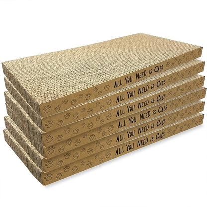 AccEncyc Cardboard Cat Scratcher Pads Cat Scratching Board by Unknown