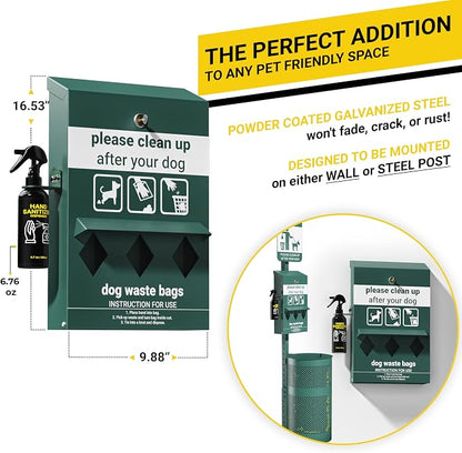 Original Glow in the Dark Dog Poop Station Outdoor - Image 5