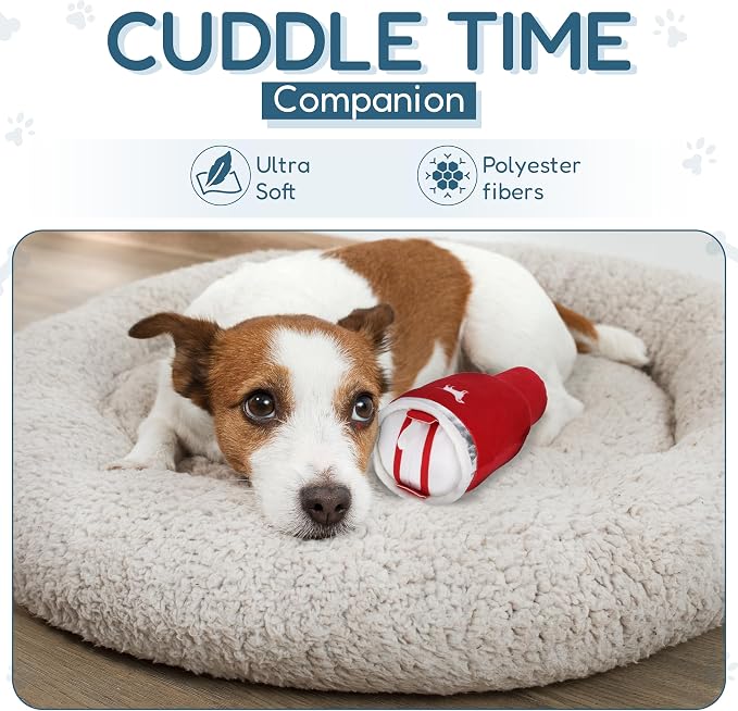 Pup Cup Tumbler Dog Toy – Cute Girl Dog Toy, Valentines & Birthday Gift - Image 5