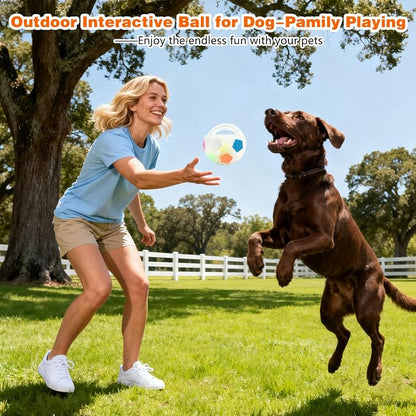 Dog Calming Ball with Handle, Interactive Ball - Image 5