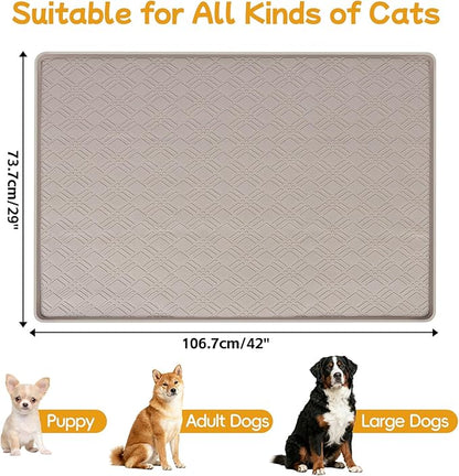Lanstics Dog Food Mat, Floor Protection - Image 2