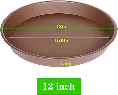 2 Pack of Bird Bath Bowl 12", 1.6" Depth, 10 12 inch Birdbath Bowls Dish Only - Image 2