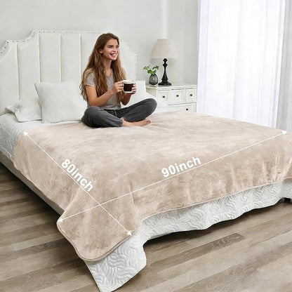 Waterproof Blanket for Beds – Ideal for Couch & Pets Splash Proof Sherpa Throw - Image 4