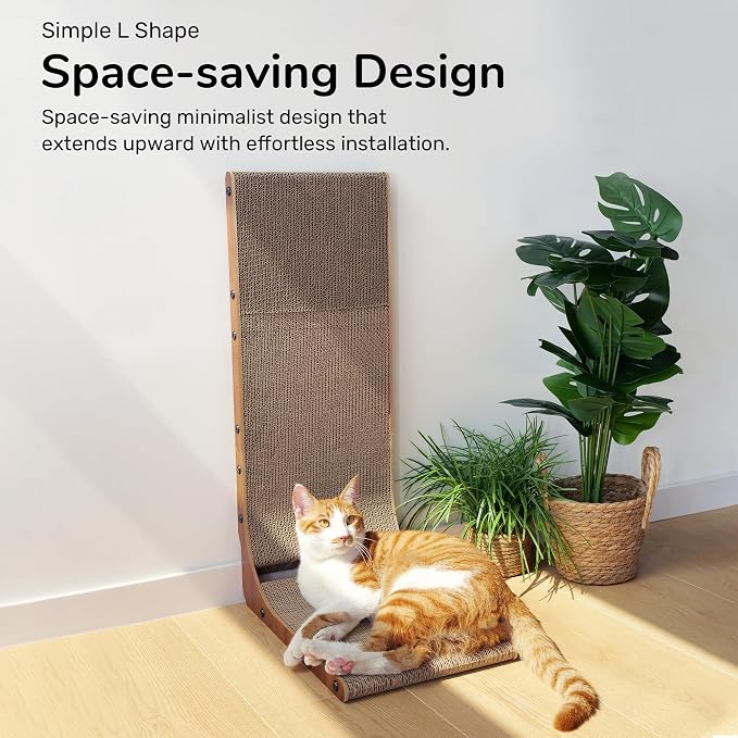 FUKUMARU Cat Scratcher, 26.8 Inch Cat Scratch Pad - Image 4