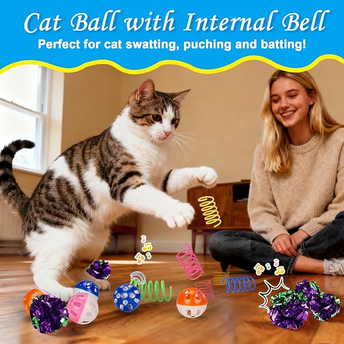 219PCS Cat Ball Pit with Balls, Interactive Toy - Image 4