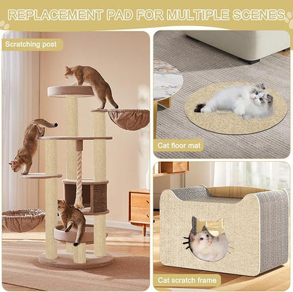 Cat Scratch Mat, 118.5"x15.9" Trimmable Self-Adhesive Cats Scratch Carpet - Image 4