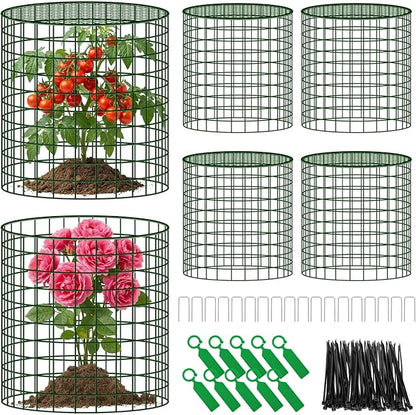 Convivium Plant Protectors from Animals 6 Packs, 13 x 12 in Metal Chicken Wire by Unknown