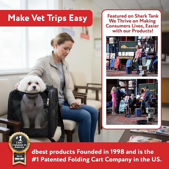dbest products Rolling Pet Carrier - Image 9