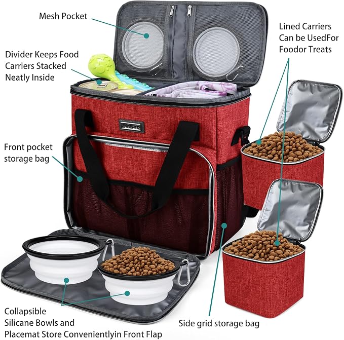 BAGLHER Dog Travel Bag, Pet Travel Bag, - Image 5