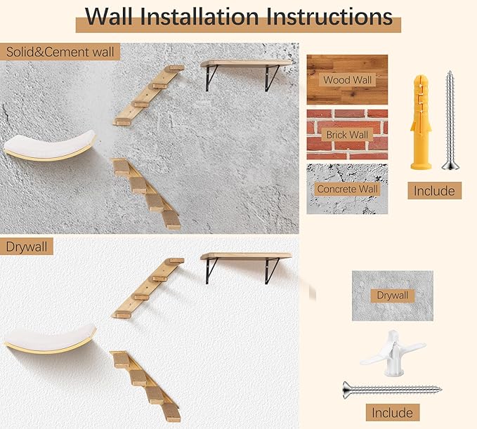 4-Piece Cats Wall Furniture - Image 9