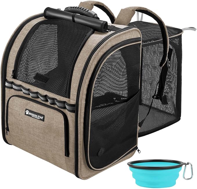 Expandable Cat Carrier Backpacks by Missionstar
