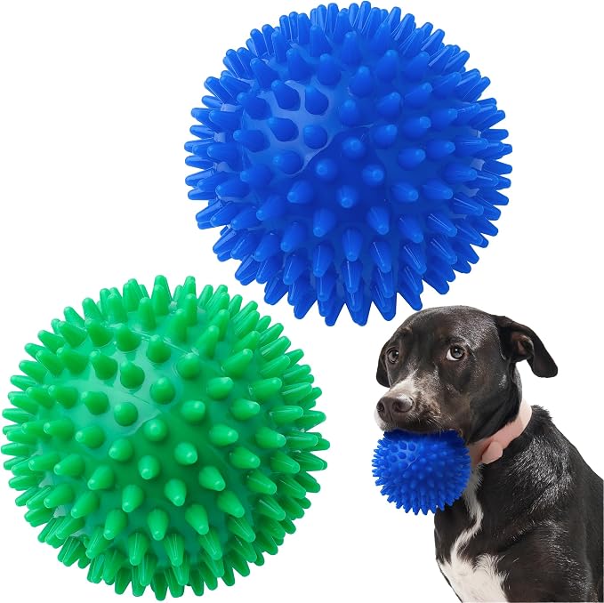SHARLOVY 4.5'' Squeaky Dog Toy Balls by SHARLOVY