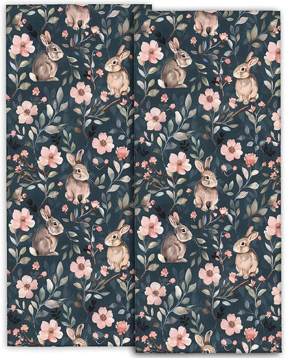 Cute Bunny Hand Towels by amepay