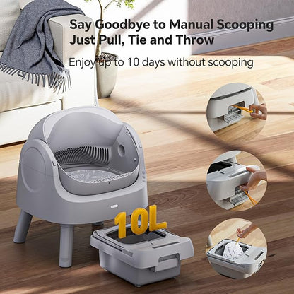 Automatic Self Cleaning Litter Box, - Image 4