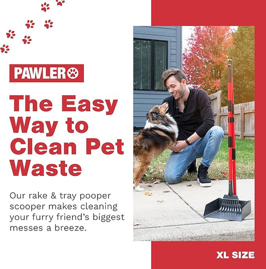 Pooper Scooper for Large Dogs, Small Dogs and Horses, Metal Poop Scooper Set - Image 2