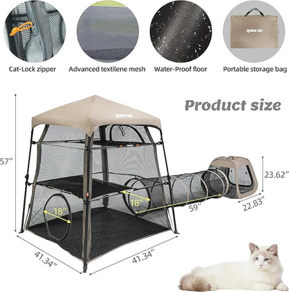 Cat Enclosure Kitten and Tower Tent - Image 4