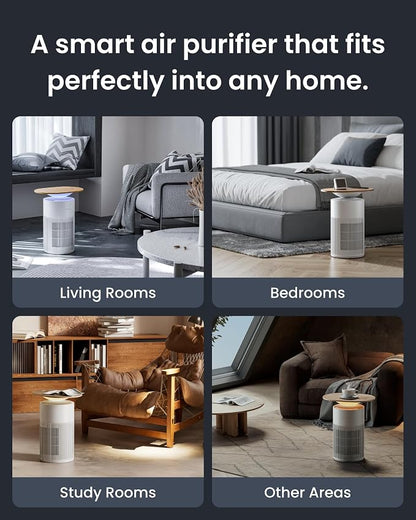 SwitchBot Air Purifier Table for Home up to 3620 ft², HEPA Air Purifier - Image 9
