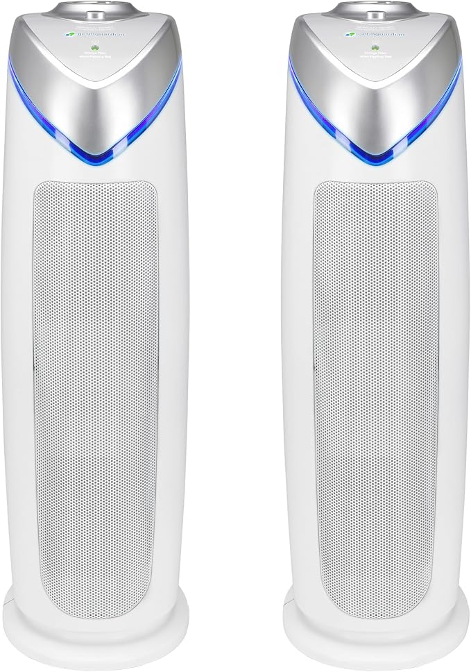 GermGuardian Air Purifier with HEPA 13 Filter, Removes 99.97% of Pollutants by GuardianTechnologies