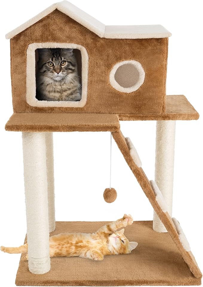 3-Tier Cat Tower by PETMAKER