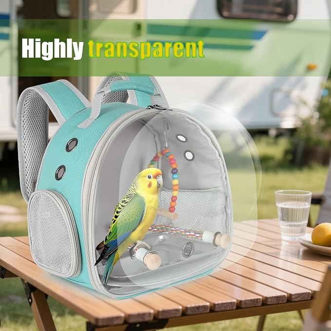 Portable Parrot Travel Cage Carrier - Image 5