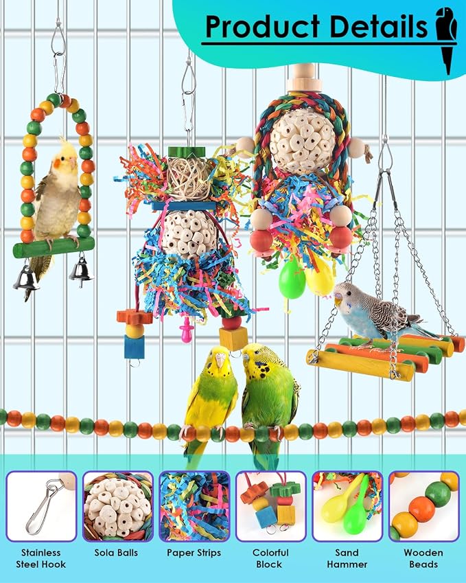 Bissap Conure Toys - Image 3