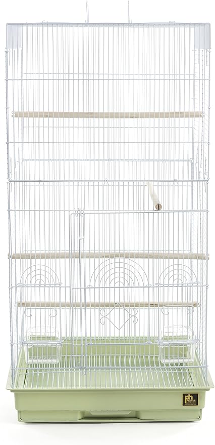 Prevue Pet Products SPECONO1818H-SG Tall Tiel Cage, Sage Green - Image 2