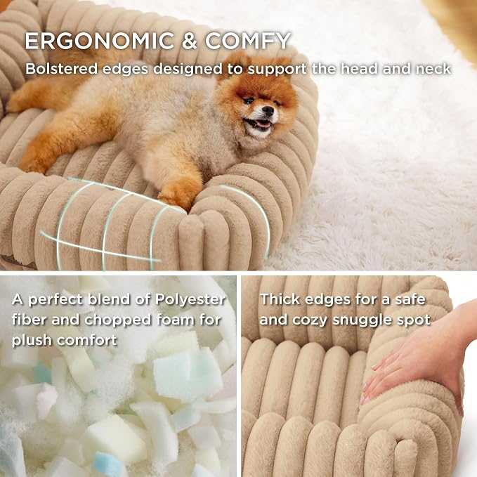 Bedsure ComfyFleece™ Cute Dog Bed - Image 2