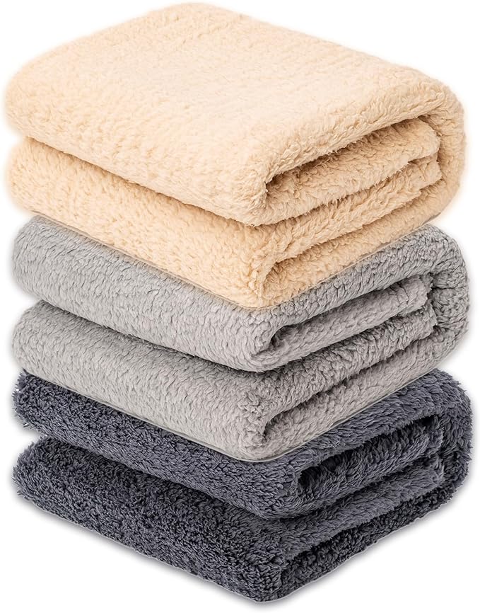 3 Blankets, Dog Cat Pet Blanket, Soft Warm Fleece, by SQUARE+MOON