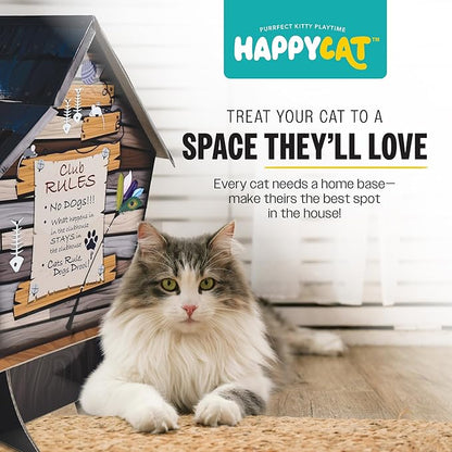 HappyCat Tree House Cat Scratcher House - Image 4