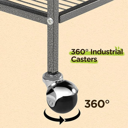 Yaheetech 52-inch Wrought Steel Standing Large Flight King Bird Cage - Image 7
