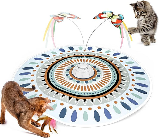Potaroma Cat Toys Chargeable, 3in1 Hide and Seek by Potaroma