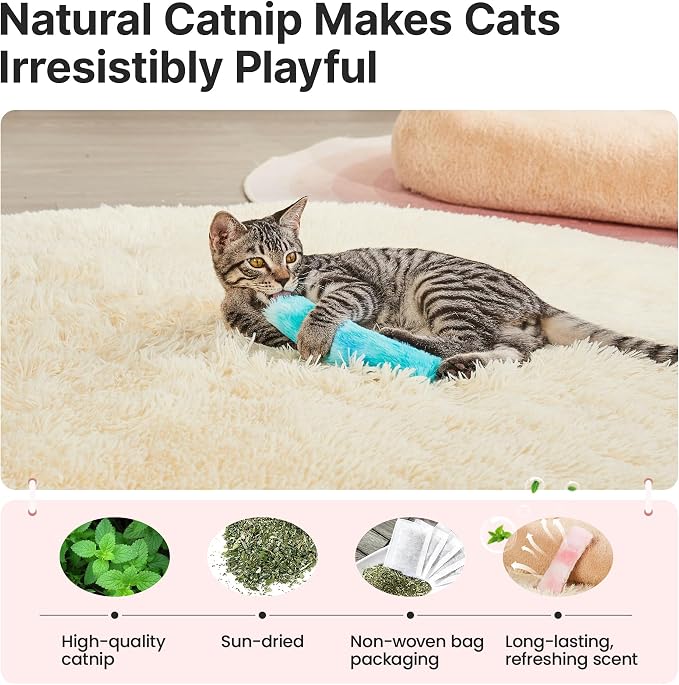 Potaroma Cat Toys Pillows, Soft and Durable Cat Crinkle Sound - Image 3