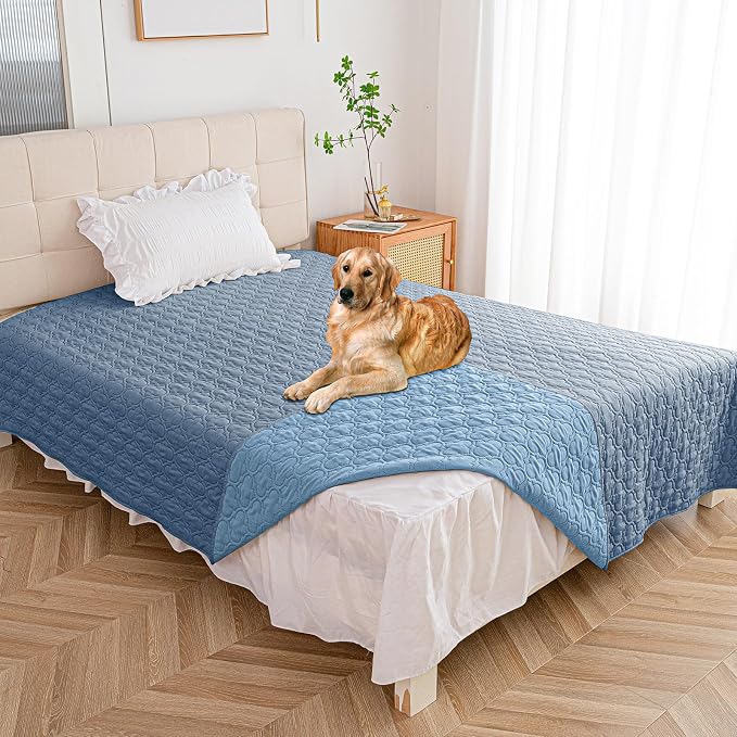 Waterproof Blanket for Bed, Reversible Dog Couch Cover Pet Sofa Furniture by Bigbeer