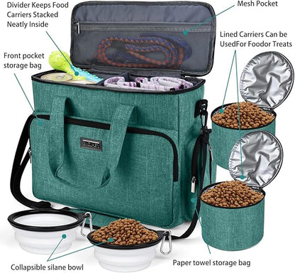 BAGLHER Dog Travel Bag, Airline Approved Pet Tote Organizer - Image 5