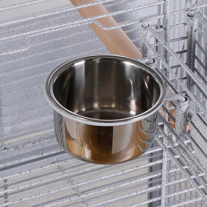 SUPER DEAL PRO 61-inch 2in1 Large Bird Cage - Image 7