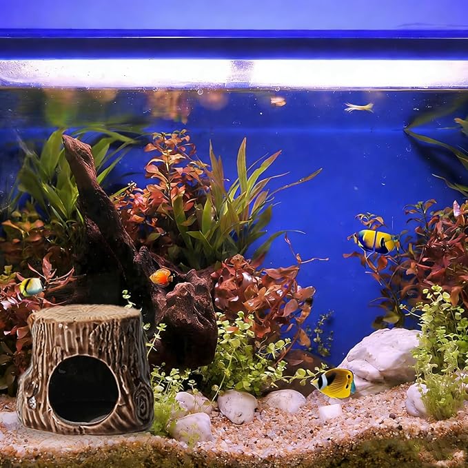 Aquarium Decor Cave Betta Fish Aquarium Accessories Ornaments Hiding Cave - Image 7