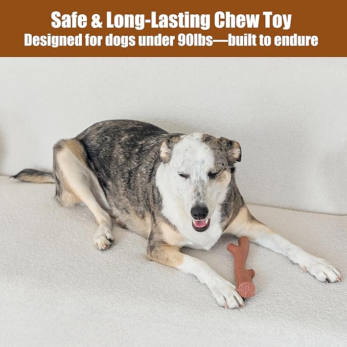 SPOT Bam-Bones Plus Branch -Bamboo Fiber & Nylon, Durable Long Lasting Dog Chew - Image 5