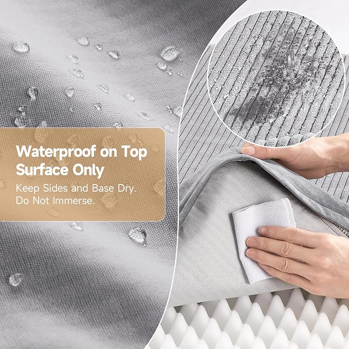 OhGeni Orthopedic Waterproof Top Surface & Machine Washable Dog Bed - Image 8