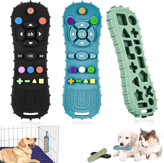 Natural Teething Rubber Chew Toy by PenghaiYunfei