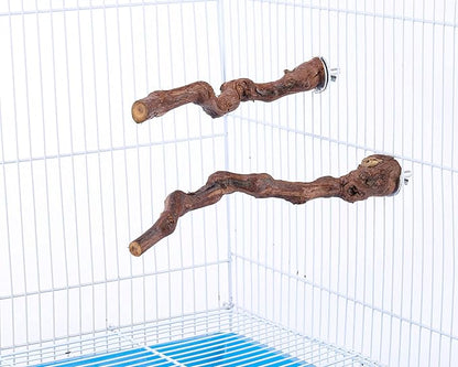 2 pcs 9.8 inch Bird Perches Stand Natural Wood Bird Perches, Birdcage Wood - Image 7