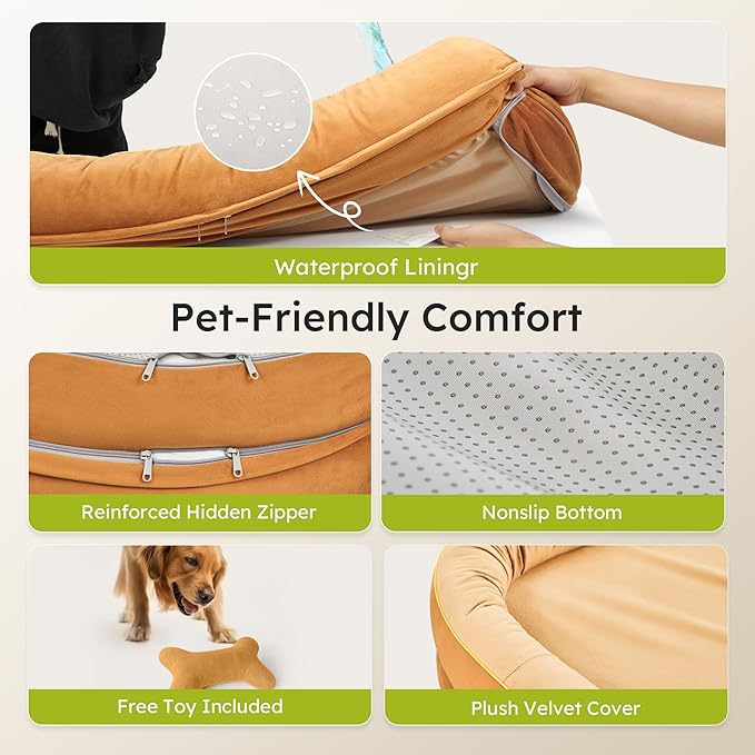 Large Orthopedic Dog Bed, 36 in. Dog Bed - Image 5