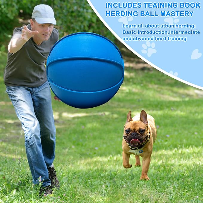 Herding Ball for Dogs, Dual Layered Herding Dog Ball Set for Australian Shepherd - Image 3
