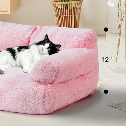 Large Cat Beds for Indoor Cats, Dog Couch Bed, Cute Cat Couch Sofas for Less - Image 6