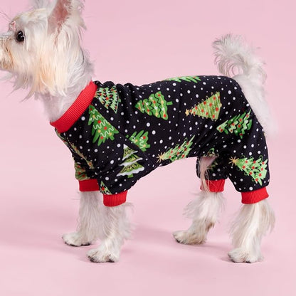 Fitwarm Christmas Tree Dog Pajamas, Christmas Clothes - Image 3