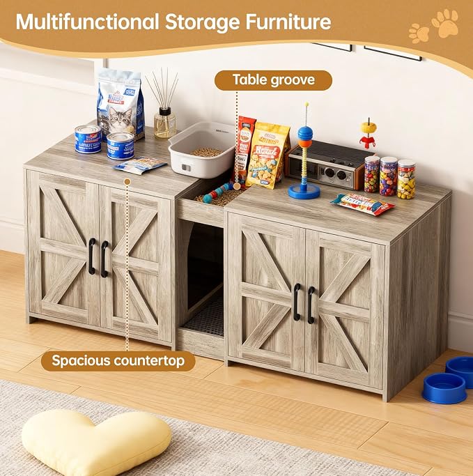 Cat Litter Box Enclosure Furniture - Image 4