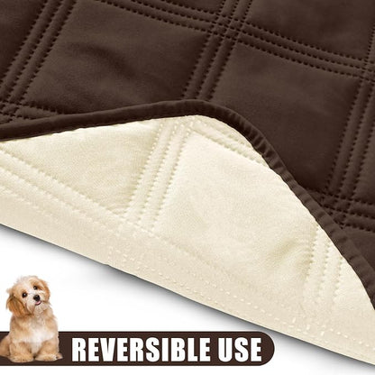 Smiry Waterproof Dog Bed Cover Blanket 52x82, Soft Reversible Pet Blanket - Image 3