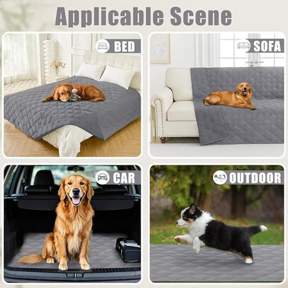 Smiry Waterproof Dog Bed Cover Blanket 30x70, Soft Reversible Pet Blanket - Image 5