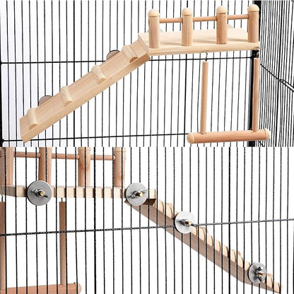 Bird Perches Platform Swing - Image 6